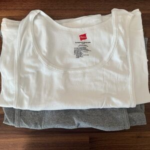 Hanes Big&Tall Tank Top 2 Pack - 3XLT